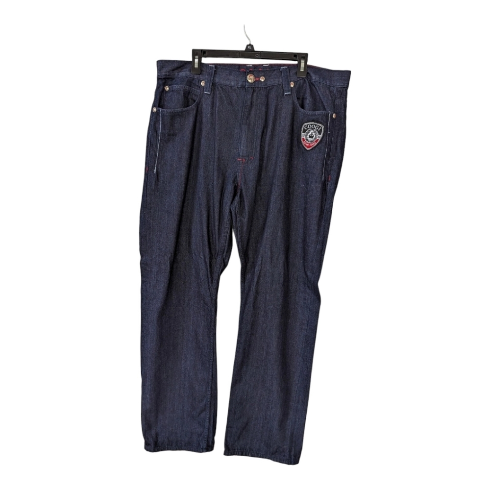 Coogi Jeans Mens 38x34 Black Embroidered Baggy Y2K Hip Hop Streetwear
Closet